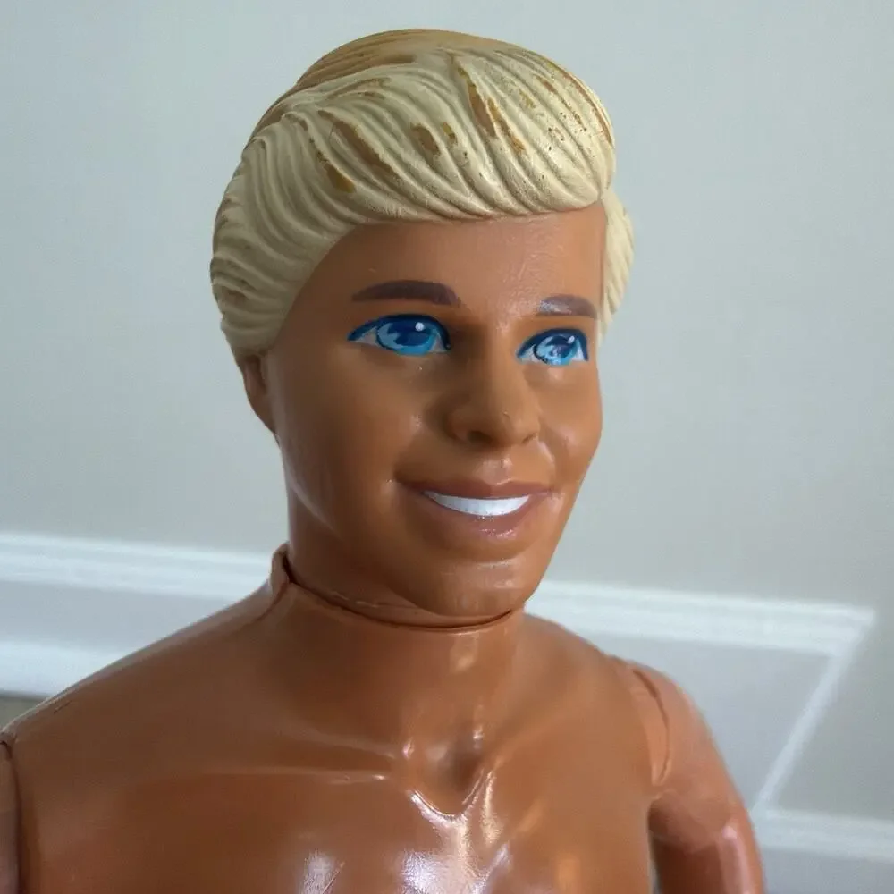 Vintage 1968 Barbie Mattel Inc Ken Doll Malaysia Bendable